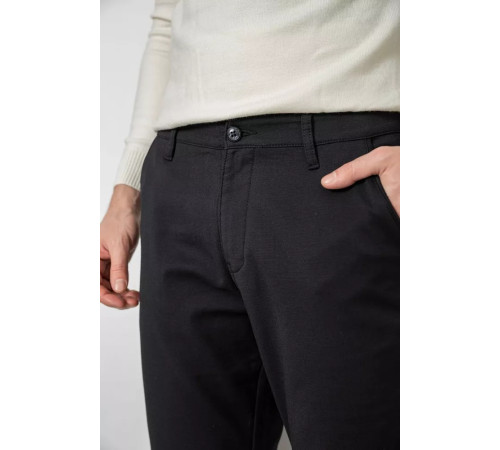 Брюки мужские классические утепленные, цвет черный, 244RFH310