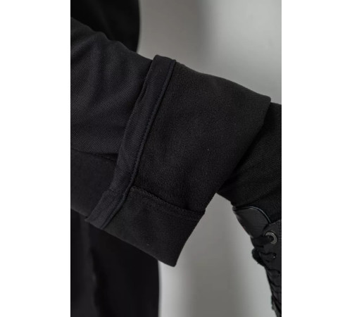 Брюки мужские классические утепленные, цвет черный, 244RFH310