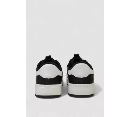 Кроссовки женские кожа, цвет черно-белый, 248RJH900-4