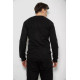 Кофта мужская на пуговицах, цвет черный, 238R18004.