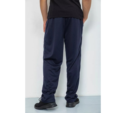 Спорт штани чоловічі, колір темно-синій, 244R0668