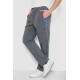Спортивні штани чоловічі на флісі, колір сірий, 244R4934