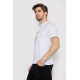 Футболка чоловіча з принтом, колір білий, 241R1903