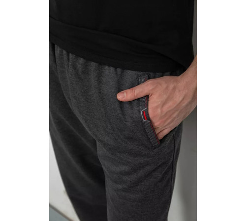 Спорт чоловічі штани, колір темно-сірий, 244R41623