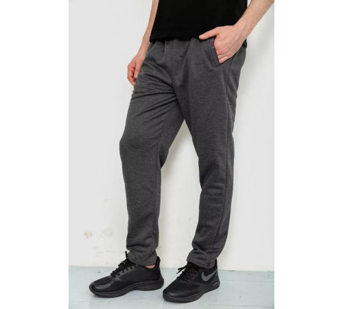 Спорт чоловічі штани, колір темно-сірий, 244R41623
