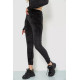 Спорт брюки женские велюровые, цвет черный, 244R5571