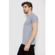 Футболка мужская однотонная базовая, цвет серый, 244R2405