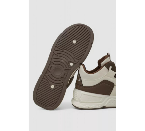 Кросівки чоловічі демісезонні, колір бежево-коричневий, 243RHK08