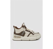 Кроссовки мужские демисезонные, цвет бежево-коричневый, 243RHK08