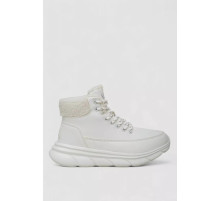 Кросівки жіночі зимові на хутрі, колір білий, 248RCX657