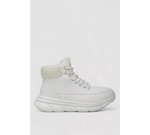 Кросівки жіночі зимові на хутрі, колір білий, 248RCX657