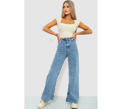 Джинси жіночі, колір темно-блакитний, 244R416-2021