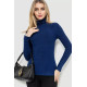 Гольф жіночий однотонний, колір синій, 244R002