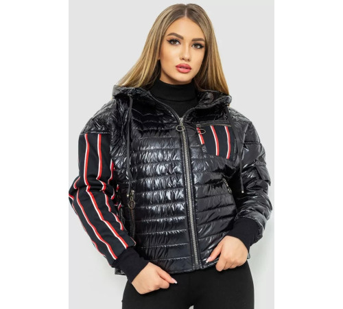 Куртка женская демисезонная, цвет черный, 102R5222