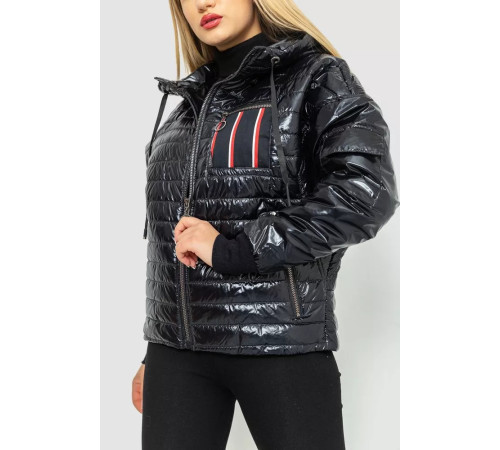 Куртка женская демисезонная, цвет черный, 102R5222