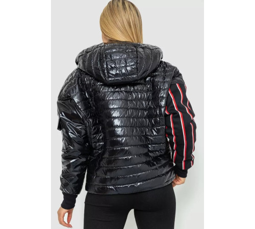 Куртка женская демисезонная, цвет черный, 102R5222