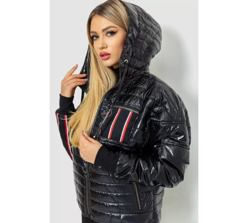 Куртка женская демисезонная, цвет черный, 102R5222