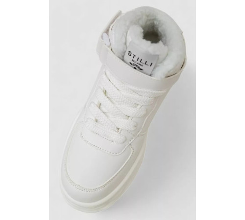 Кросівки жіночі зимові на хутрі, колір білий, 248RCX686