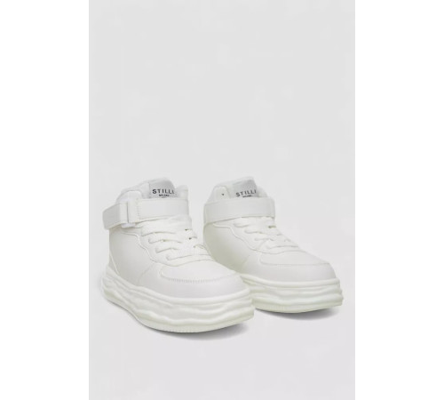 Кросівки жіночі зимові на хутрі, колір білий, 248RCX686