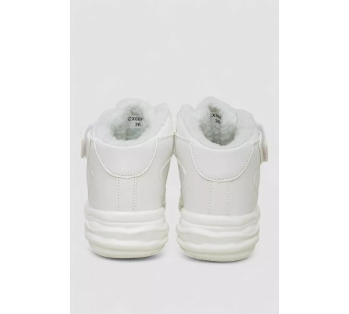 Кросівки жіночі зимові на хутрі, колір білий, 248RCX686