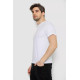 Футболка чоловіча з принтом, колір білий, 241R1910