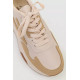 Кросівки жіночі екошкіра, колір бежевий, 243R186-161