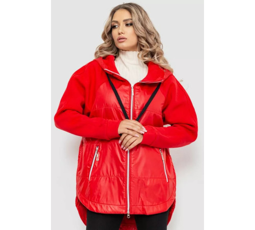 Куртка жіноча демісезонна, колір червоний, 102R5188