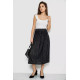 Юбка плиссированная, цвет черный, 167R401.