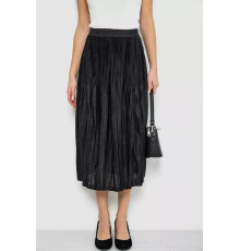 Спідниця плісована, колір чорний, 167R401