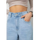 Джинси жіночі MOM, колір блакитний, 255RM578