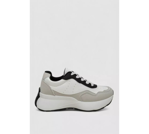 Кросівки жіночі, колір біло-сірий, 248RXM40-86-2