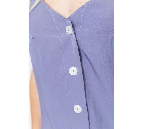 Блуза на бретелях, цвет сиреневый, 102R215