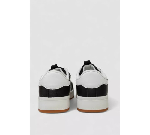 Кросівки жіночі шкіра, колір чорно-білий, 248RJH900-5