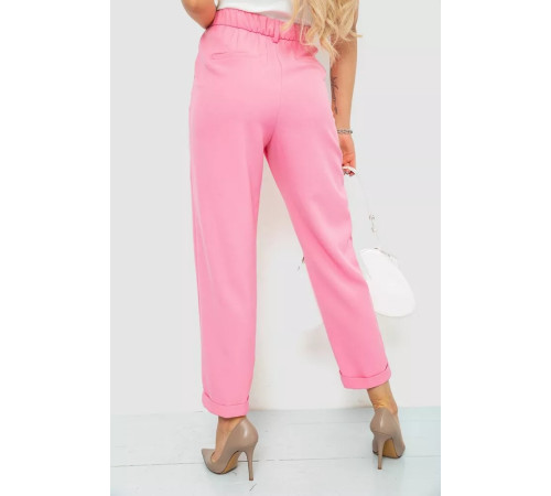 Штани жіночі, колір рожевий, 244R260