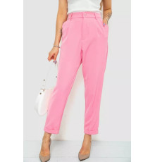 Штани жіночі, колір рожевий, 244R260