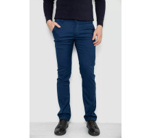 Брюки мужские, цвет синий, 244R4201