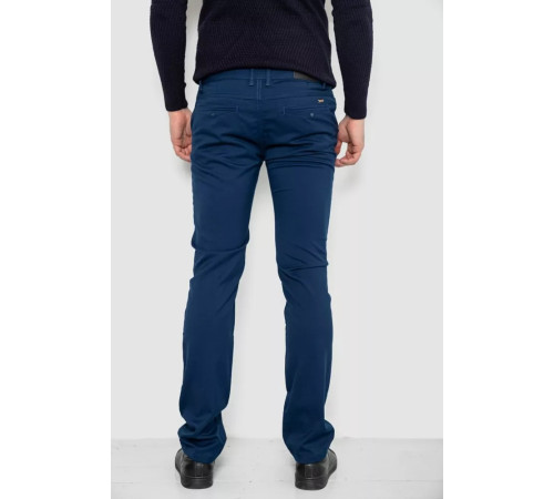 Брюки мужские, цвет синий, 244R4201