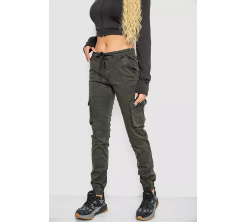 Брюки женские камуфляжные, цвет хаки, 244RTL1067