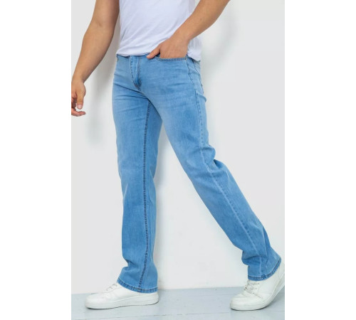 Джинси чоловічі тонкі літні, колір блакитний, 244R8084