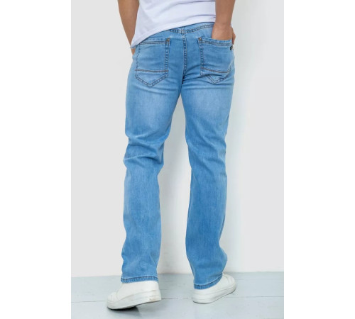 Джинси чоловічі тонкі літні, колір блакитний, 244R8084