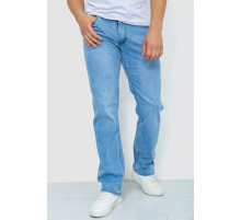 Джинсы мужские тонкие летние, цвет голубой, 244R8084.