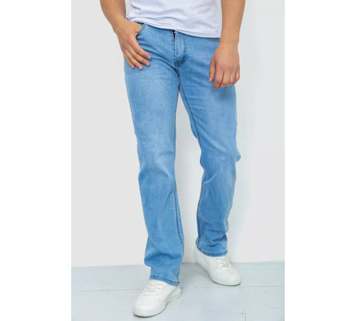 Джинси чоловічі тонкі літні, колір блакитний, 244R8084
