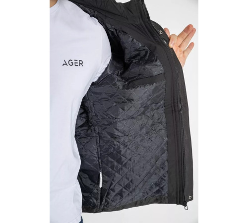 Куртка чоловіча демісезонна -1, колір чорний, 214R2012