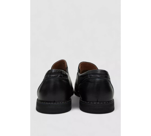 Туфлі чоловічі з перфорацією, колір темно-синій, 243RB1991