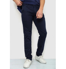 Штани чоловічі класичні, колір темно-синій, 243R640117
