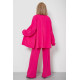 Костюм жіночий трійка, колір рожевий, 102R5255