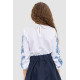 Блузка ошатна для дівчаток, колір біло-синій, 172R026-1
