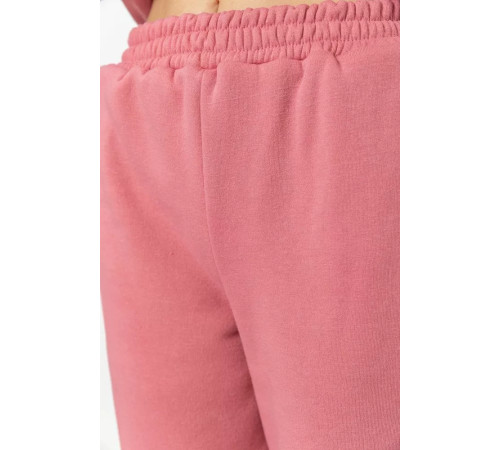 Спорт костюм женский на флисе, цвет пудровый, 214R104