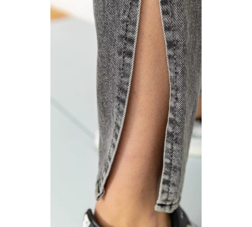 Джинси жіночі MOM, колір сірий, 164R413