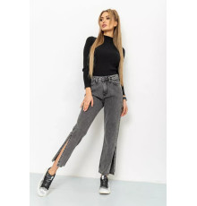 Джинси жіночі MOM, колір сірий, 164R413